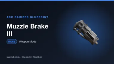 Muzzle Brake III blueprint in Arc Raiders