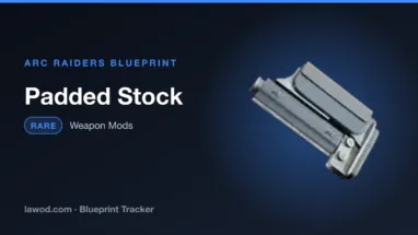 Padded Stock blueprint in Arc Raiders