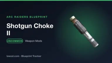Shotgun Choke II blueprint in Arc Raiders