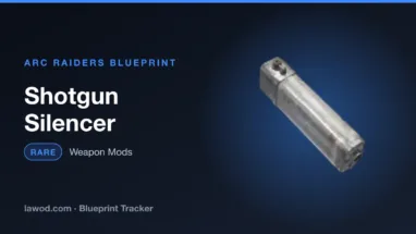 Shotgun Silencer blueprint in Arc Raiders