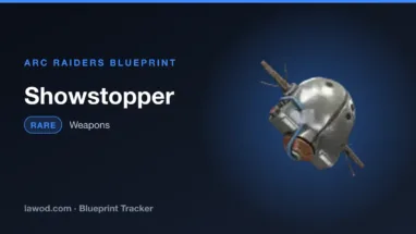 Showstopper blueprint in Arc Raiders