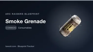 Smoke Grenade blueprint in Arc Raiders