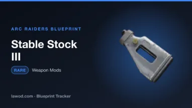 Stable Stock III blueprint in Arc Raiders