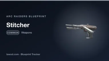 Stitcher blueprint in Arc Raiders