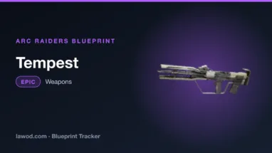 Tempest blueprint in Arc Raiders