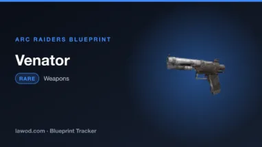 Venator blueprint in Arc Raiders