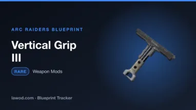 Vertical Grip III blueprint in Arc Raiders